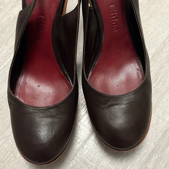 Chloe vintage wedge shoes - Picture 7 of 9